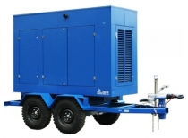 Дизельный генератор ТСС АД-200С-Т400-1РПМ5 на шасси